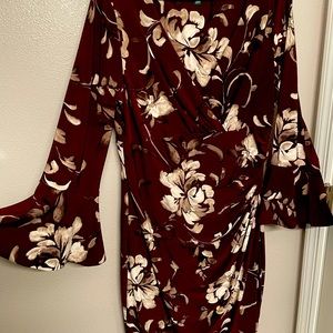 Ralph Lauren Deep V neck dress